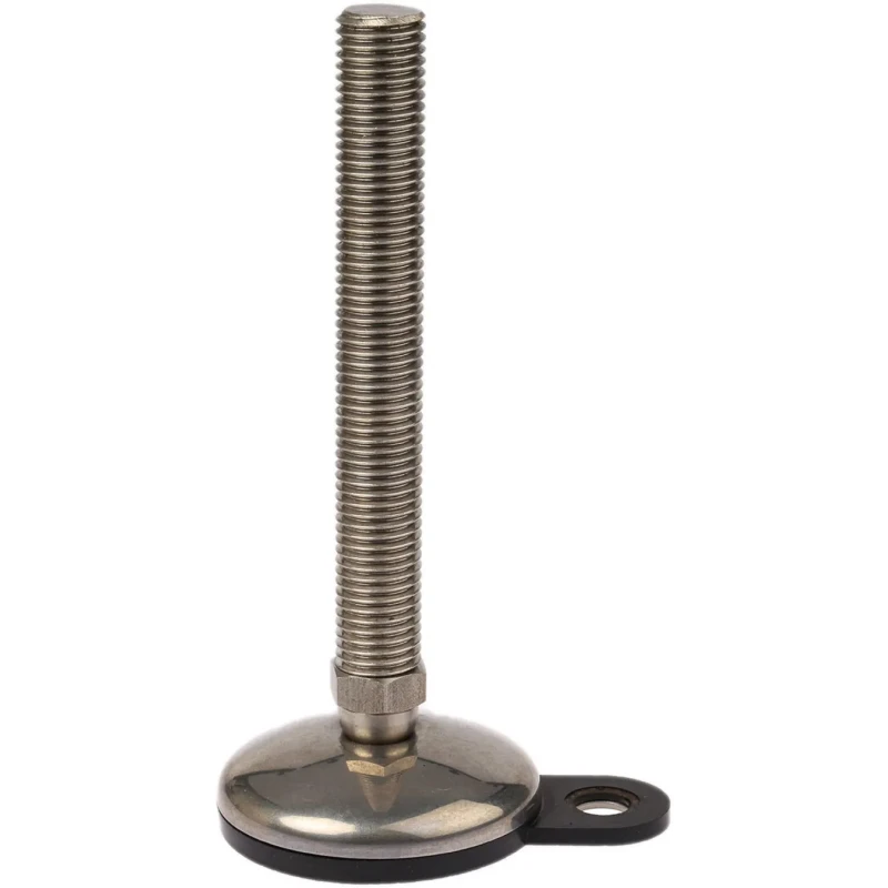 Nu-Tech Engineering Stainless Steel M20 75 mm Thread Length Adjustable Foot 750 kg Static Load Capacity 3.5° Tilt A205/005
