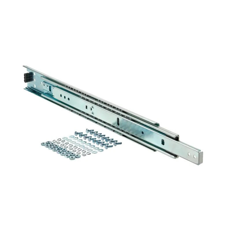 Accuride Rack Rail Slide 13 mm Depth Mild Steel 58kg Max Load DZ3357-0026-2