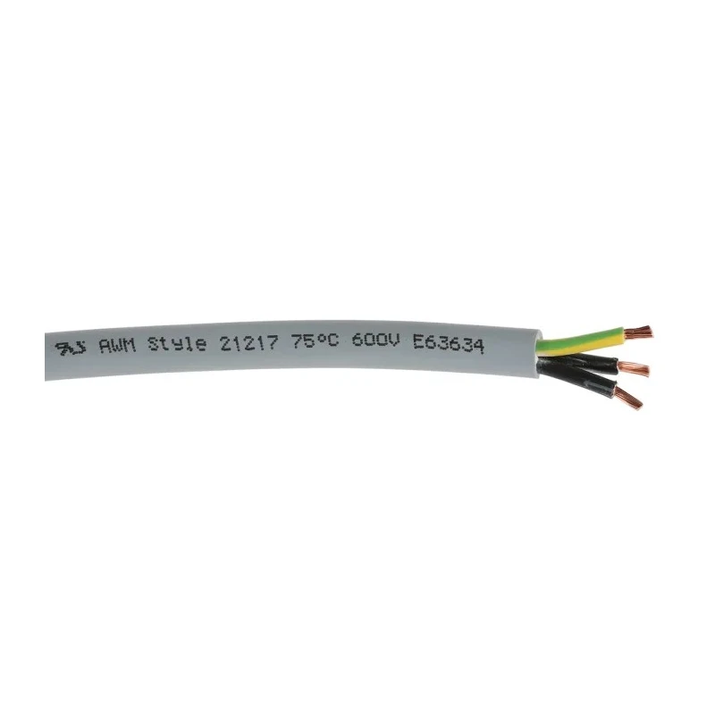 Lapp ÖLFLEX CLASSIC 130 H Control Cable, 3 Cores 15 AWG, Unscreened, 50 m, Silver Grey Low Smoke Zero Halogen Sheath 1123107