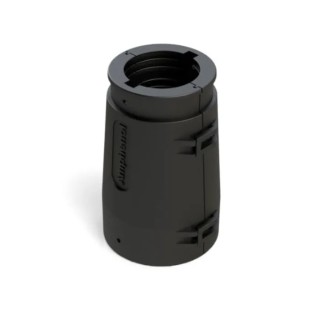 Amphenol Industrial Insertion & Extraction Tool Tube Adapter Black Shell Size 24 for Use with 19 and 26 NW17 AHDPBS-010-2405