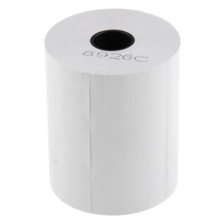 RS PRO White Thermal Printer Paper Roll 55g/m², 22mm x 20 Rolls Roll Form 224-9853
