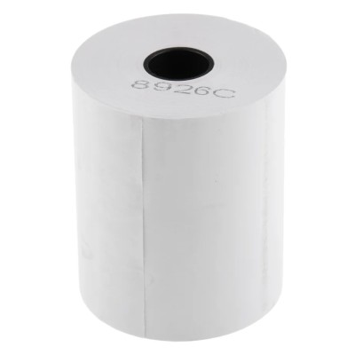 RS PRO White Thermal Printer Paper Roll 55g/m², 22mm x 20 Rolls Roll Form 224-9853