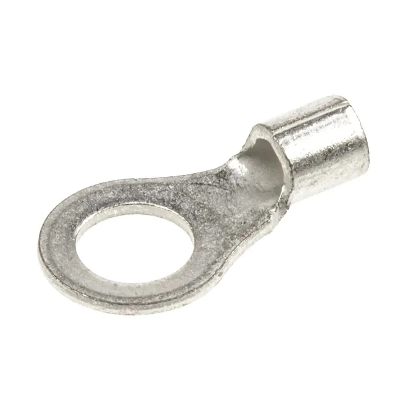 TE Connectivity Solistrand Uninsulated Ring Terminal M5 Stud Size 16 AWG 14 AWG Wire Size 130106