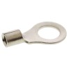 TE Connectivity STRATO-THERM Uninsulated Ring Terminal, M8 Stud Size, 12 AWG to 10 AWG Wire Size 323064