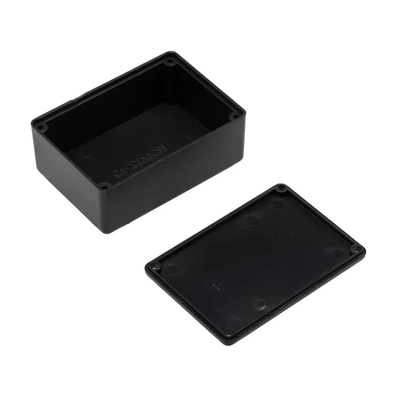 CAMDENBOSS Black ABS Potting Box with Lid 54 mm Length, 38 mm Width, 23 mm Height RX2008/S-5