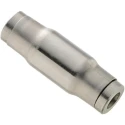 Legris Pneumatic Fitting Stainless Steel Push-in 8mm Tube Connector, Operating Pressure 20 bar 110°C 3806 08 00