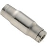Legris Pneumatic Fitting Stainless Steel Push-in 8mm Tube Connector, Operating Pressure 20 bar 110°C 3806 08 00