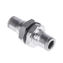 Legris Pneumatic Fitting Stainless Steel Push-in 6mm Tube Connection 20 bar Operating Pressure 3816 06 00