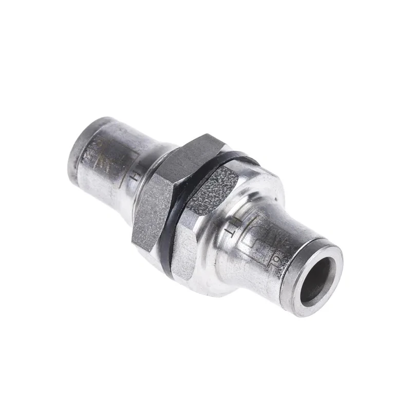 Legris Pneumatic Fitting Stainless Steel Push-in 6mm Tube Connection 20 bar Operating Pressure 3816 06 00