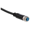 SICK Sensor Actuator Cable Female 3-Way M8 Connector to Unterminated, Polyurethane Jacket, 2 m YF8U13-020UA1XLEAX / 2094782