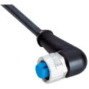 SICK Female 4 Way M12 to Unterminated Free End Sensor Actuator Cable, PU Jacket, 2m, 250V YG2A14-020UW1XLEAX