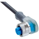 SICK Female 5 Way M12 to Unterminated Free End Sensor Actuator Cable 24V 5m YI2A15-050UB5XLEAX