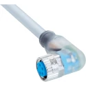 SICK Female 4 Way M8 to Unterminated Sensor Actuator Cable 10 m 24V Polyvinyl Chloride Jacket YI8U14-100VA3XLEAX