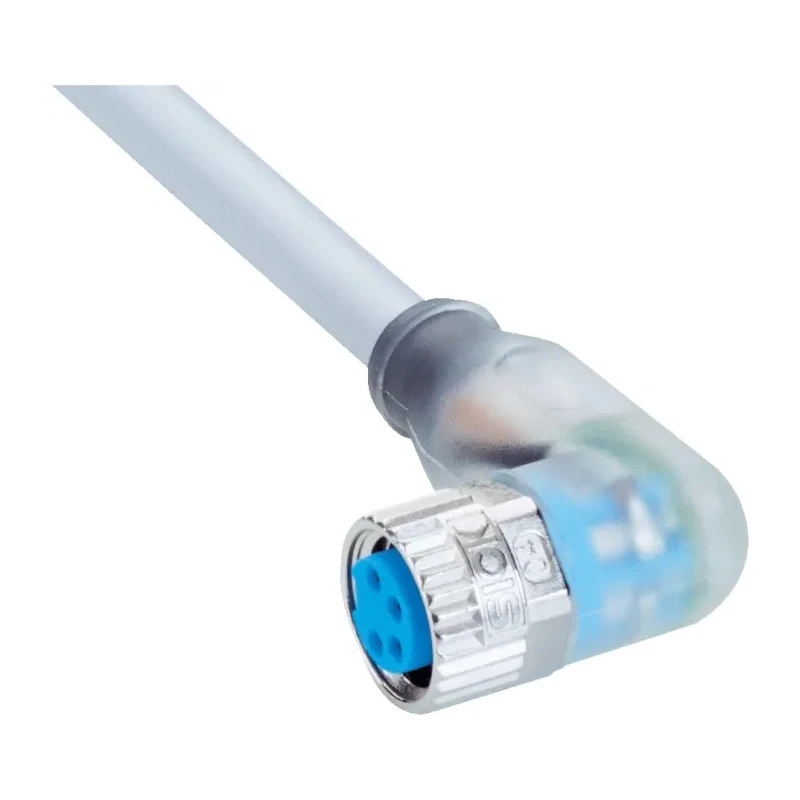 SICK Female 4 Way M8 to Unterminated Sensor Actuator Cable 10 m 24V Polyvinyl Chloride Jacket YI8U14-100VA3XLEAX
