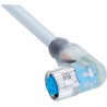 SICK Female 4 Way M8 to Unterminated Sensor Actuator Cable 10 m 24V Polyvinyl Chloride Jacket YI8U14-100VA3XLEAX