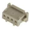 Hirose DF13 Male Connector Housing 1.25 mm Pitch 4 Way 1 Row Straight
