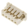 Hirose DF13 Male Connector Housing, 1.25 mm Pitch, 5 Way, 1 Row Straight DF13