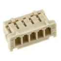 Hirose DF13 Male Connector Housing, 1.25 mm Pitch, 5 Way, 1 Row Straight DF13