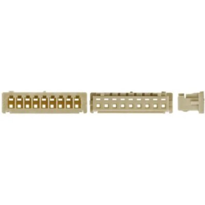 Hirose DF13 Male Connector Housing 1.25 mm Pitch 9 Way 1 Row Straight