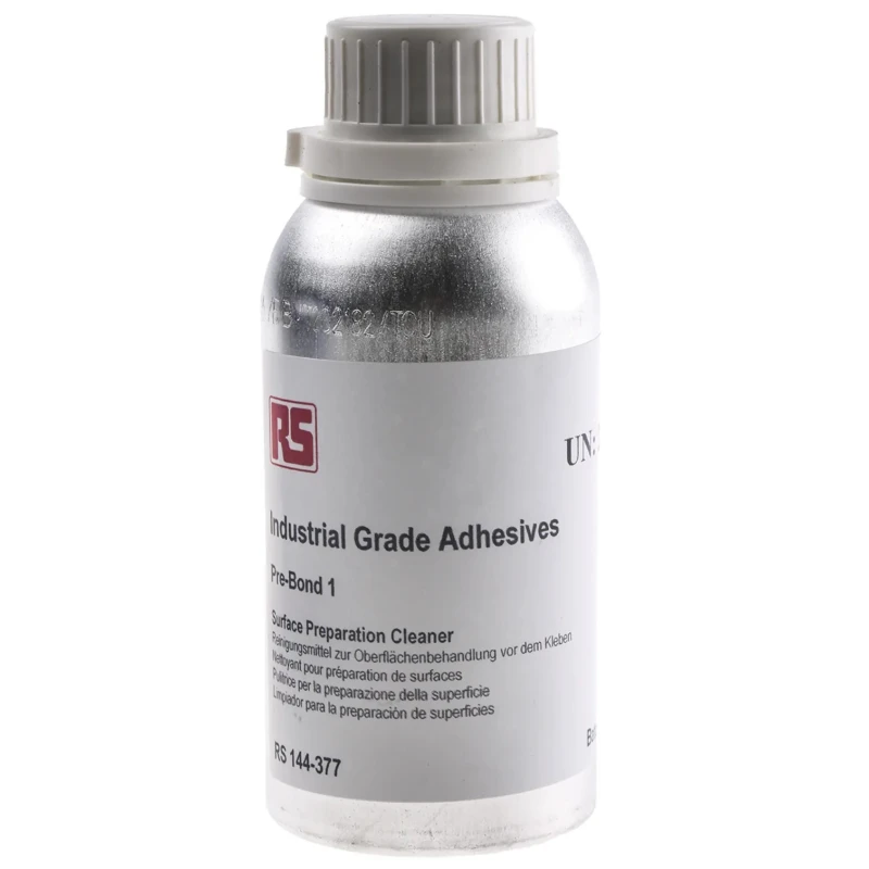 RS PRO Clear Cleaner 3 Bottle Adhesive Debonder for Rigid Plastic Acrylic, 250 ml 144-377