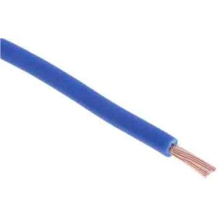 RS PRO Tri-Rated Series Blue Hook Up Wire 16 AWG, 1.5 mm², 305 m, 1 kV dc, Flame Retardant PVC Jacket 225-2151