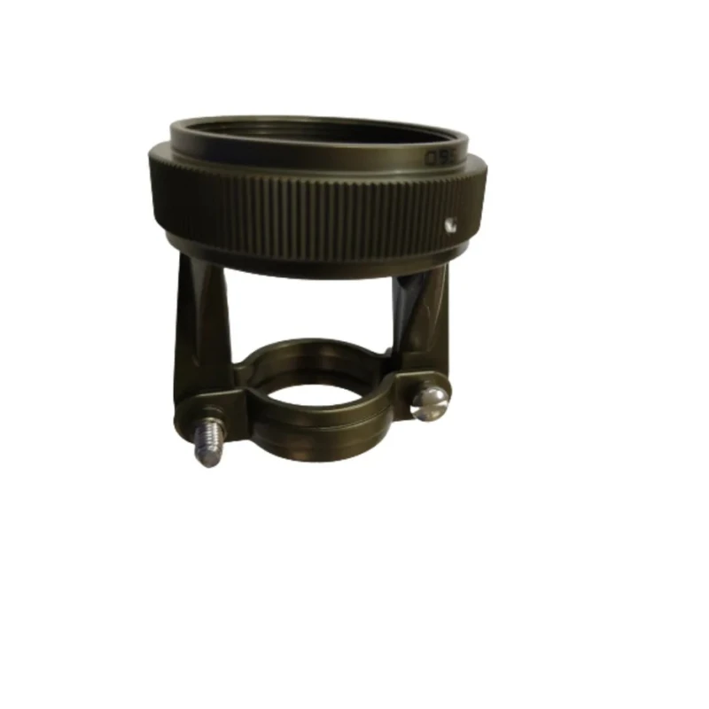 Amphenol Limited Circular Connector Backshell Strain Relief, 21, Right Angle, Aluminium Housing, Black, For M85049Size