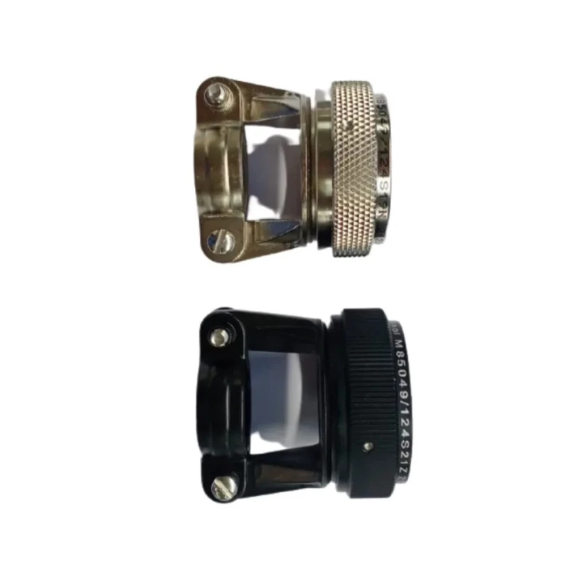 Amphenol Limited Circular Connector Backshell, Shell Size 21, Right Angle, Aluminium Housing, Black, M85049Size 