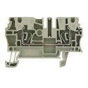 Weidmüller ZDU Series Feed Through Terminal Block Brown, 2.5mm², 1-Level, Clamp 1608510000