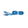 Okdo BBC Micro:bit Add-on OKdo Micro USB Noodle Cable 1 Meter Blue BNC1M-Blue