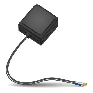 KYOCERA AVX External Square Multi-Band Antenna with SMA Connector, 5850 MHz to 5920 MHz, Gain 3.8 dBi X1005248-GDA2SA10A2