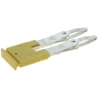 Weidmüller ZQV Series Jumper Bar for Use with DIN Rail Terminal Blocks 24A Current Rating 1608860000