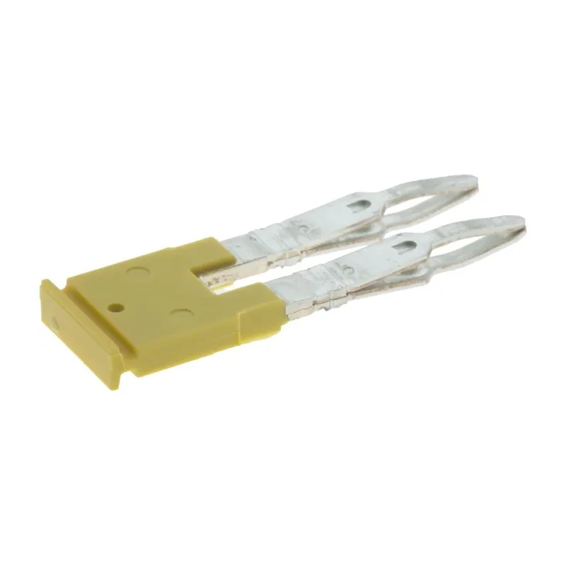 Weidmüller ZQV Series Jumper Bar for Use with DIN Rail Terminal Blocks 24A Current Rating 1608860000