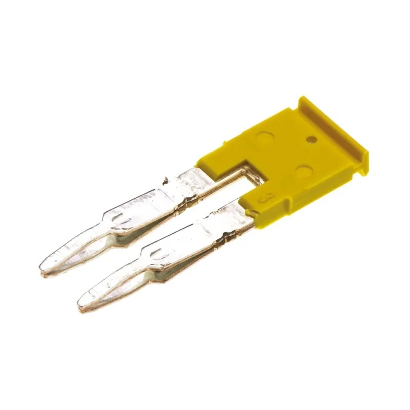 Weidmüller ZQV Series Jumper Bar for Use with DIN Rail Terminal Blocks 24A Current Rating 1608860000