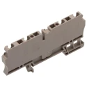 Weidmüller ZDU Series Feed Through Terminal Block Brown 2.5mm² 1-Level Clamp ATEX 1608570000