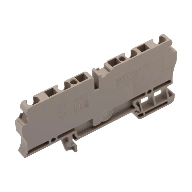 Weidmüller ZDU Series Feed Through Terminal Block Brown 2.5mm² 1-Level Clamp ATEX 1608570000