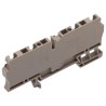 Weidmüller ZDU Series Feed Through Terminal Block Brown 2.5mm² 1-Level Clamp ATEX 1608570000