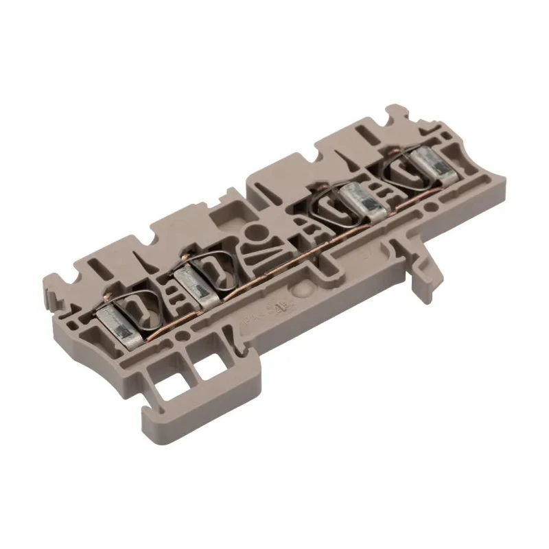 Weidmüller ZDU Series Feed Through Terminal Block Brown 2.5mm² 1-Level Clamp ATEX 1608570000