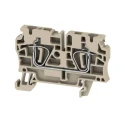 Weidmüller ZDU Series Feed Through Terminal Block Brown 4mm² 1-Level Clamp IECEx/ATEX 1632050000