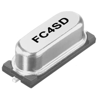 Abracon 25 MHz Crystal ±30 ppm Surface Mount 2-Pin 4.5 mm Height 13.5 mm Length 5 mm Width FC4SDCBMM25.0-T1