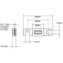 Littelfuse 160A Grey and White Ceramic Fast Acting Car Fuse 48V DC 157.5701.6161