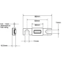 Littelfuse 160A Grey and White Ceramic Fast Acting Car Fuse 48V DC 157.5701.6161