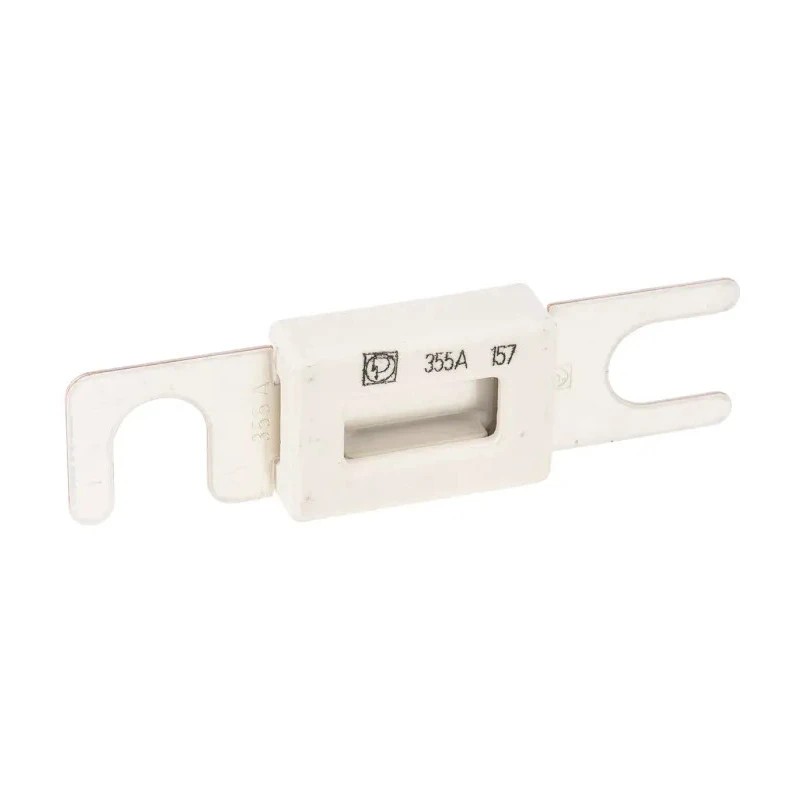 Littelfuse Fast Acting Car Fuse 355A 80V DC Ceramic Body Grey, White 157.5701.6351