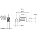 Littelfuse Fast Acting Car Fuse 355A 80V DC Ceramic Body Grey, White 157.5701.6351