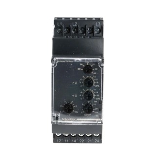 Schneider Electric Monitoring Relay 3 Phase DPDT DIN Rail 480V AC RM35TF30