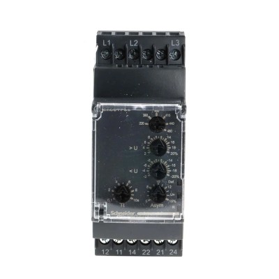 Schneider Electric Monitoring Relay 3 Phase DPDT DIN Rail 480V AC RM35TF30