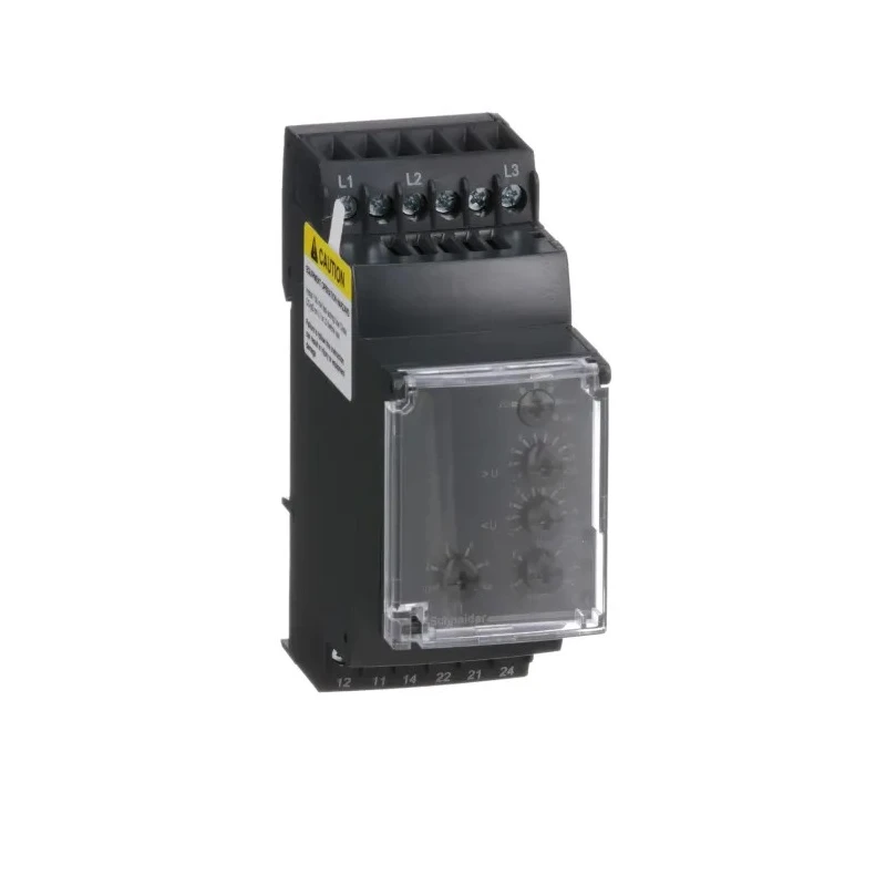 Schneider Electric Monitoring Relay 3 Phase DPDT DIN Rail 480V AC RM35TF30