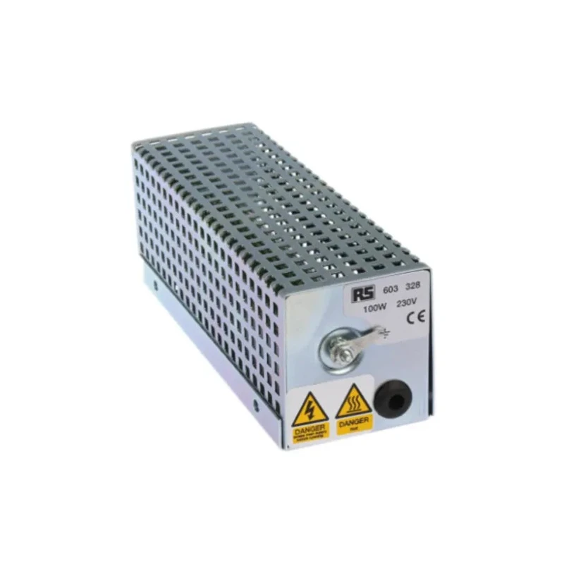 RS PRO Enclosure Heater 110V AC 150W Output 150W Input 280°C Surface Temperature 67mm x 191mm 226-3689
