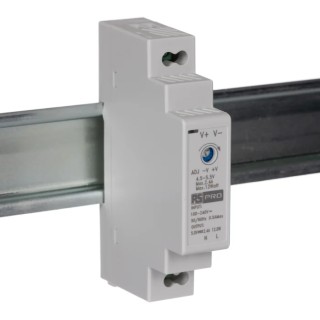 RS PRO Switched Mode DIN Rail Power Supply 5V DC 2.4A Output 12W 264V AC 56YSD15S 225-9899
