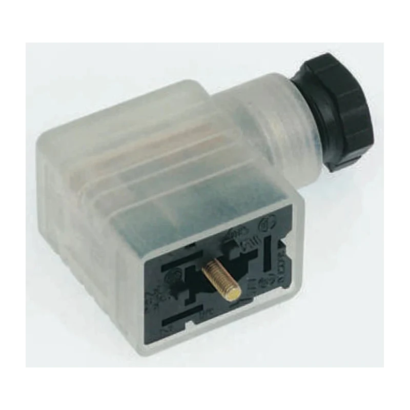 Hirschmann Solenoid Valve Connector Indicator Light 2A 250V ac/dc DIN 43650 B GML Series 933398100 GML 209 NJ GB1 black