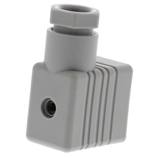 Hirschmann GM Series 2+E DIN 43650 B Solenoid Valve Connector, 250 V AC/DC, 16 A, Grey, IP65, Model 932977106 GM 209 NJ grey